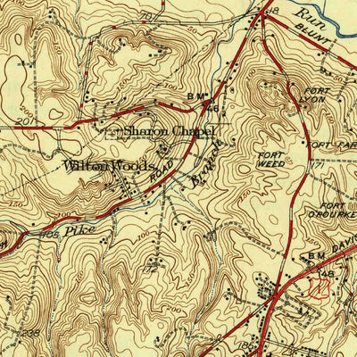 United States Geological Survey Alexandria, VA-DC-MD (1945, 31680-Scale) digital map