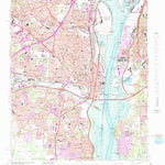 United States Geological Survey Alexandria, VA-DC-MD (1965, 24000-Scale) digital map