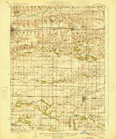 United States Geological Survey Alexis, IL (1925, 62500-Scale) digital map