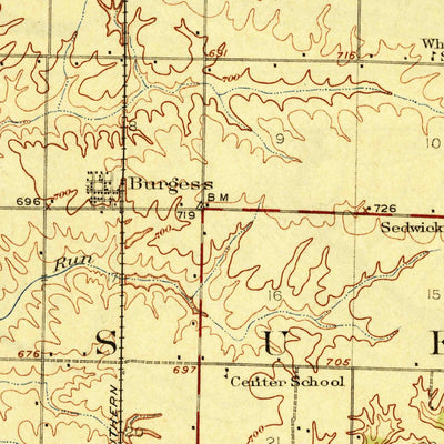 United States Geological Survey Alexis, IL (1925, 62500-Scale) digital map