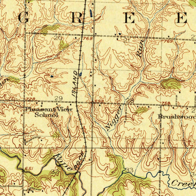 United States Geological Survey Alexis, IL (1925, 62500-Scale) digital map