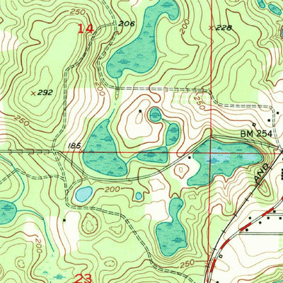 United States Geological Survey Alford, FL (1952, 24000-Scale) digital map