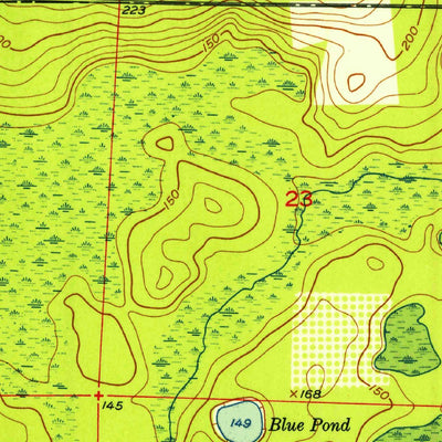 United States Geological Survey Alford SE, FL (1952, 24000-Scale) digital map