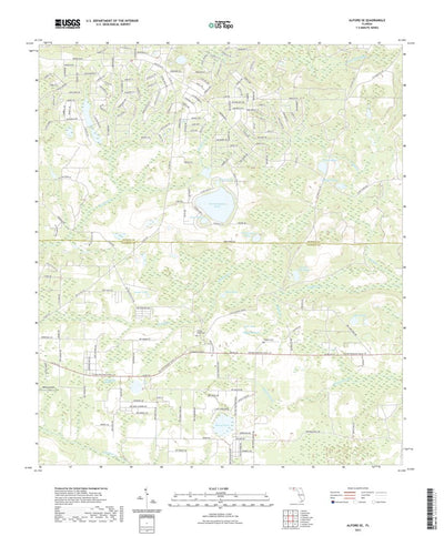 United States Geological Survey Alford SE, FL (2021, 24000-Scale) digital map