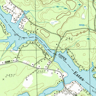 United States Geological Survey Alfred, ME (1983, 24000-Scale) digital map