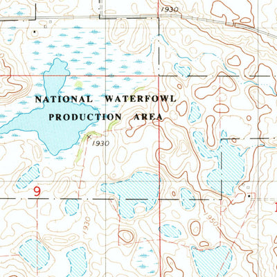 United States Geological Survey Alfred, ND (1983, 24000-Scale) digital map