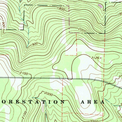 United States Geological Survey Alfred, NY (1964, 24000-Scale) digital map