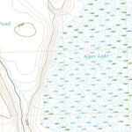 United States Geological Survey Alger Lake, OR (2020, 24000-Scale) digital map