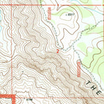 United States Geological Survey Algerita Canyon, NM (2001, 24000-Scale) digital map