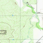 United States Geological Survey Algerita, TX (1956, 24000-Scale) digital map
