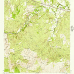 United States Geological Survey Algerita, TX (1956, 62500-Scale) digital map