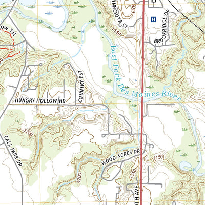 United States Geological Survey Algona, IA (2022, 24000-Scale) digital map