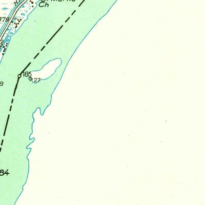 United States Geological Survey Algonac, MI (1936, 31680-Scale) digital map