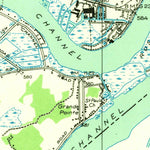 United States Geological Survey Algonac, MI (1936, 31680-Scale) digital map