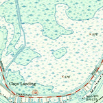 United States Geological Survey Algonac, MI (1952, 24000-Scale) digital map