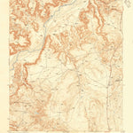 United States Geological Survey Alibates Ranch, TX (1953, 24000-Scale) digital map