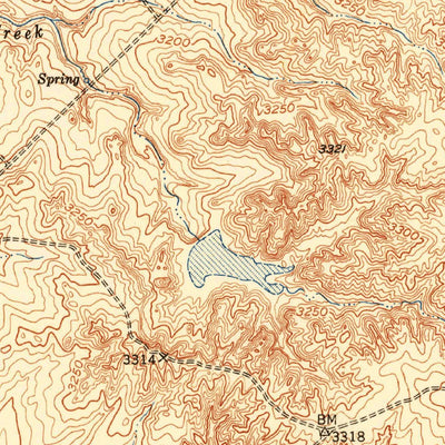United States Geological Survey Alibates Ranch, TX (1953, 24000-Scale) digital map