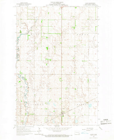 United States Geological Survey Alice, ND (1965, 24000-Scale) digital map