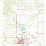 United States Geological Survey Alice North, TX (1963, 24000-Scale) digital map