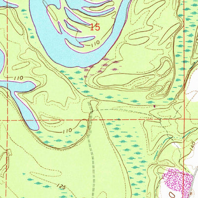 United States Geological Survey Aliceville South, AL (1970, 24000-Scale) digital map