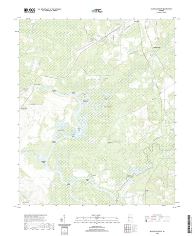 United States Geological Survey Aliceville South, AL (2020, 24000-Scale) digital map