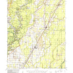 United States Geological Survey Alicia, AR (1935, 62500-Scale) digital map