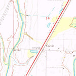 United States Geological Survey Alicia, AR (1980, 24000-Scale) digital map