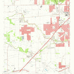 United States Geological Survey Alief, TX (1970, 24000-Scale) digital map
