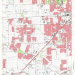 United States Geological Survey Alief, TX (1982, 24000-Scale) digital map