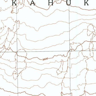 United States Geological Survey Alika Cone, HI (1995, 24000-Scale) digital map