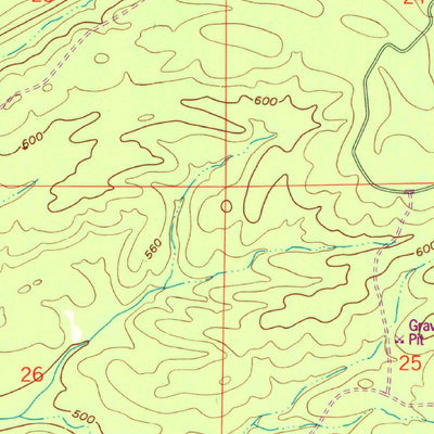 United States Geological Survey Alikchi, OK (1962, 24000-Scale) digital map