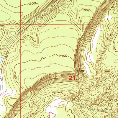 United States Geological Survey Alire, NM (1953, 24000-Scale) digital map