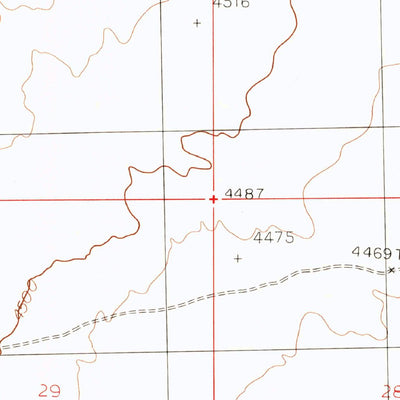 United States Geological Survey Alivio, NM (1996, 24000-Scale) digital map