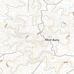 United States Geological Survey Alkali Butte, WY (2021, 24000-Scale) digital map