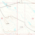 United States Geological Survey Alkali Creek East, SD (1978, 24000-Scale) digital map