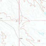 United States Geological Survey Alkali Creek West, SD (1978, 24000-Scale) digital map