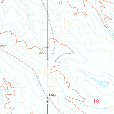 United States Geological Survey Alkali Creek West, SD (1978, 24000-Scale) digital map