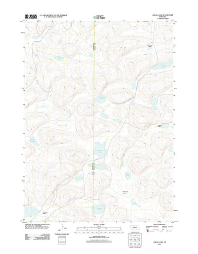 United States Geological Survey Alkali Lake, NE (2011, 24000-Scale) digital map