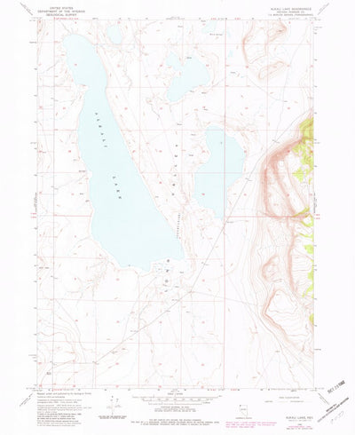 United States Geological Survey Alkali Lake, NV (1966, 24000-Scale) digital map