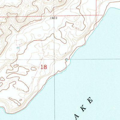 United States Geological Survey Alkaline Lake, ND (1983, 24000-Scale) digital map