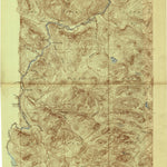 United States Geological Survey Allagash Falls, ME (1932, 48000-Scale) digital map