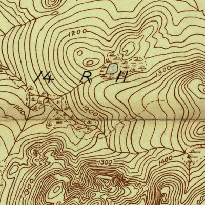 United States Geological Survey Allagash Falls, ME (1932, 48000-Scale) digital map