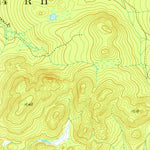 United States Geological Survey Allagash Falls, ME (1932, 62500-Scale) digital map