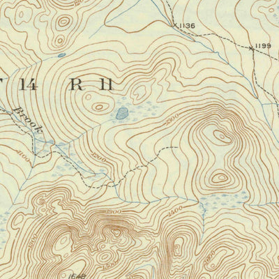 United States Geological Survey Allagash Falls, ME (1935, 62500-Scale) digital map
