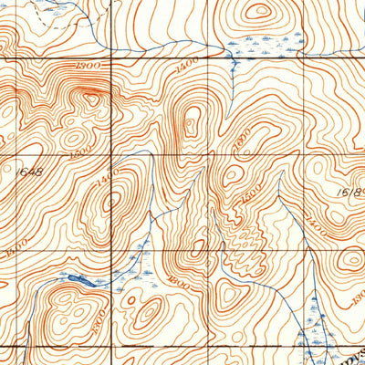 United States Geological Survey Allagash Falls, ME (1956, 50000-Scale) digital map