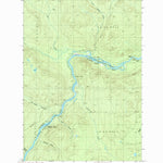 United States Geological Survey Allagash Falls, ME (1986, 24000-Scale) digital map
