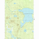 United States Geological Survey Allagash Lake, ME (1989, 24000-Scale) digital map