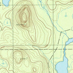 United States Geological Survey Allagash Lake, ME (1989, 24000-Scale) digital map