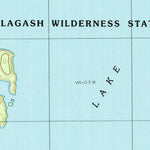 United States Geological Survey Allagash Lake, ME (1989, 24000-Scale) digital map