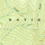 United States Geological Survey Allan Mountain, ID-MT (1991, 24000-Scale) digital map